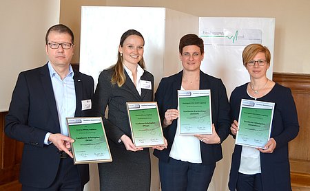 Die Preisverleihung fand am 26. März 2019 im Kloster Frauenberg bei Fulda statt. Stellvertretend für die Hessing Stiftung nahmen Verwaltungsleiter Jürgen Göttfert und die Leitung der Unternehmenskommunikation, Sabrina Kieback die Auszeichnung entgegen. Für die Hessingpark-Clinic GmbH empfingen stellvertretend Stationsleitung, Kristina Toth und Marketing-Managerin, Katrin Baur den Preis. 