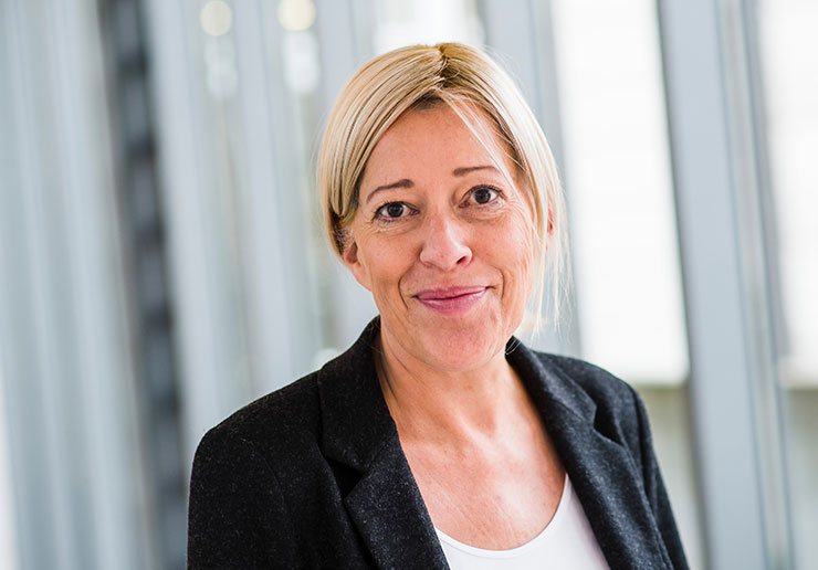 Portrait Simone Reinalter, Leitung der Geriatrischen Rehabilitationsklinik Portrait Simone Reinalter, Leitung der Geriatrischen Rehabilitationsklinik