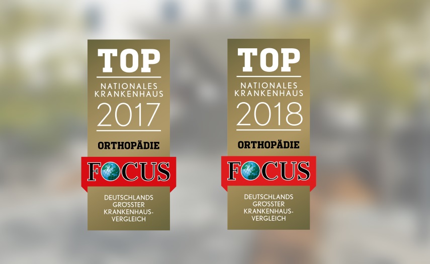 Gewinner Focus Siegel 2017 und 2018